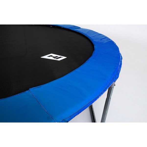 Батут детский Hop-Sport 10ft (305cm) blue с внутренней сеткой 3 ноги