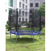 Батут дитячий HouseFit 8FT (d=2,5м) із зовнішньою сіткою