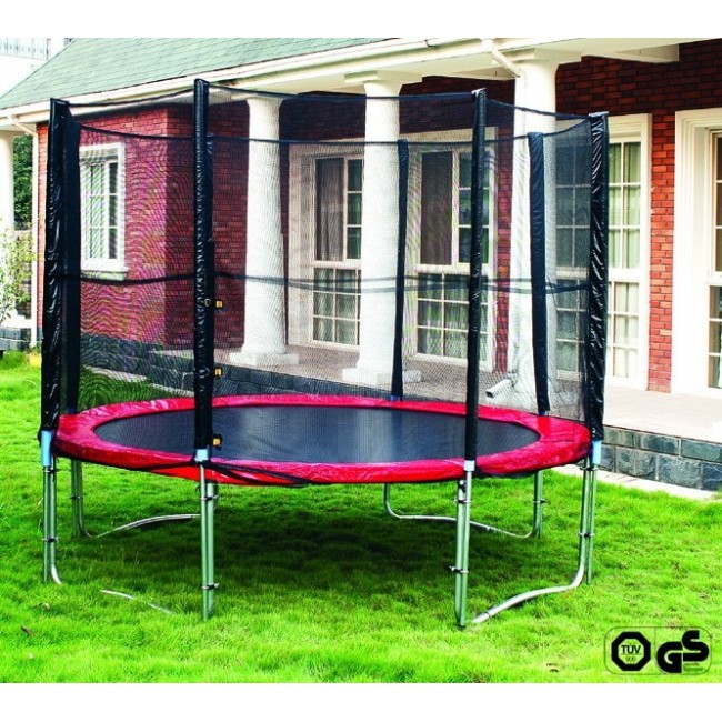 Батут детский HouseFit 10FT (d=3м) с внешней сеткой