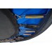 Батут детский Hop-Sport 8ft (244cm) черно-синий с внешней сеткой