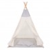 Детская палатка (вигвам) Springos Tipi XXL TIP10 White/Grey