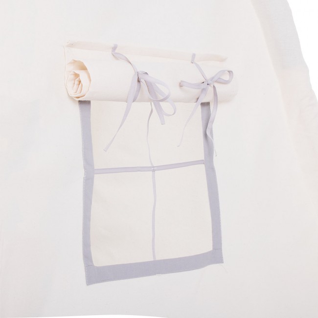 Детская палатка (вигвам) Springos Tipi XXL TIP10 White/Grey