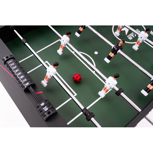 Настольный футбол Hop-Sport Sector черно-белый