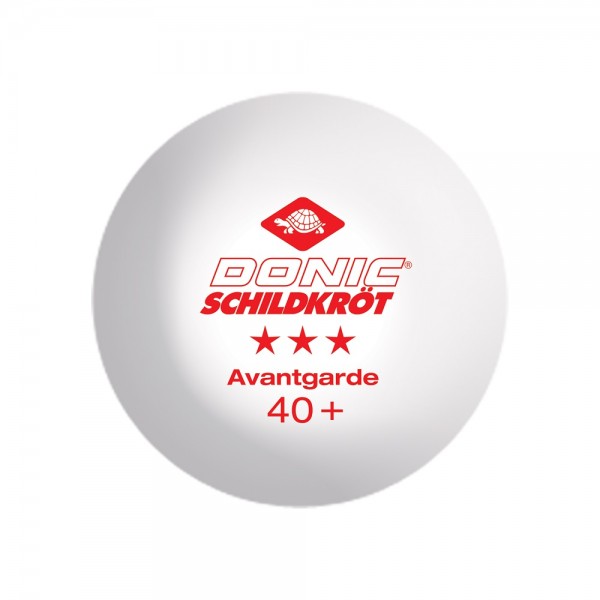 Мячи для настольного тенниса Donic Advantgarde 3* 40+ 3шт white