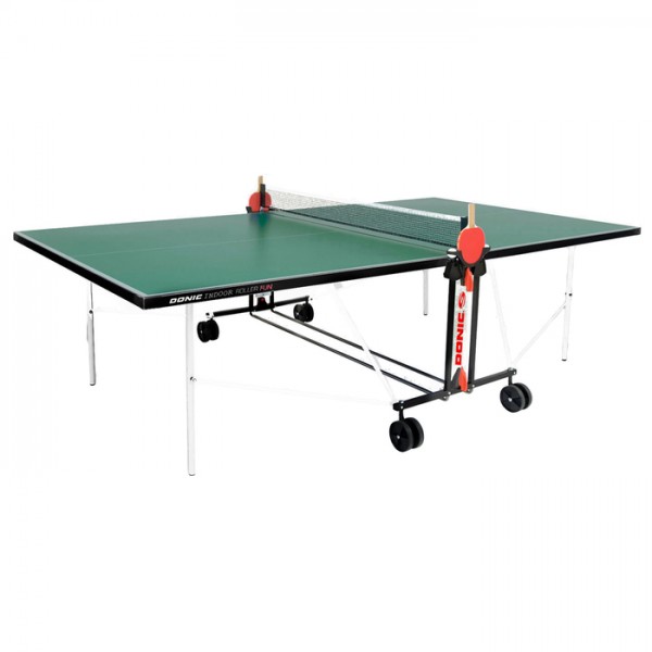 Тенісний стіл для приміщень Donic Indoor Roller Fun / зелений