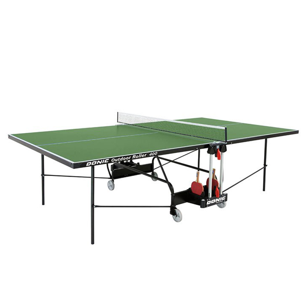Теннисный стол для улицы outdoor roller 400 Donic 230294-G зеленый