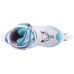 Роликовые коньки детские раздвижные Roces YUMA белый/голубой р.36 S17RS5WQ36
