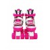 Роликові ковзани (квади) SportVida SV-LG0054 Size 31-34 White / Pink