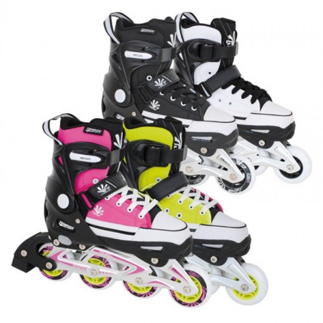Ролики MAGIC REBEL TEMPISH 10000000415 / 34-37 / Blk-White Ролики MAGIC REBEL TEMPISH 10000000415 / 34-37 / Blk-White