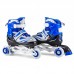 Роликовые коньки 3в1 Hop-Sport HS-8101 Speed S (размер) синие
