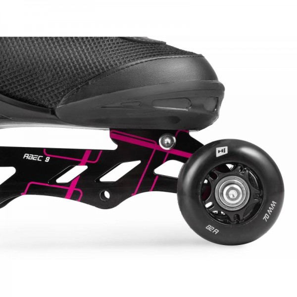 Роликовые коньки 3в1 Hop-Sport HS-903 Motion S (размер) Черно-розовые