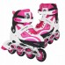 Роликовые коньки SportVida SV-LG0043 Size 35-38 White/Pink