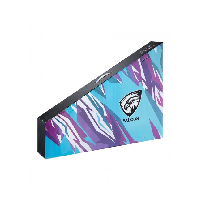 Трюковий самокат Falcon City Black/Sky Blue (P-5907739312631)
