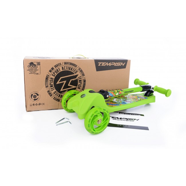 Самокат дитячий триколісний Tempish SCOOPER / green