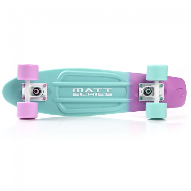 Скейтборд Meteor MATT pink minth pink white 23999