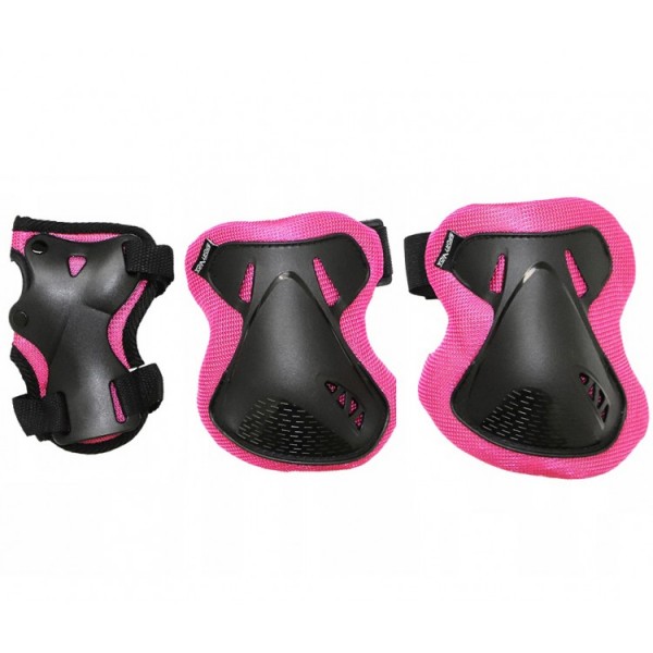 Комплект защитный SportVida SV-KY0006-L Size L Black/Pink