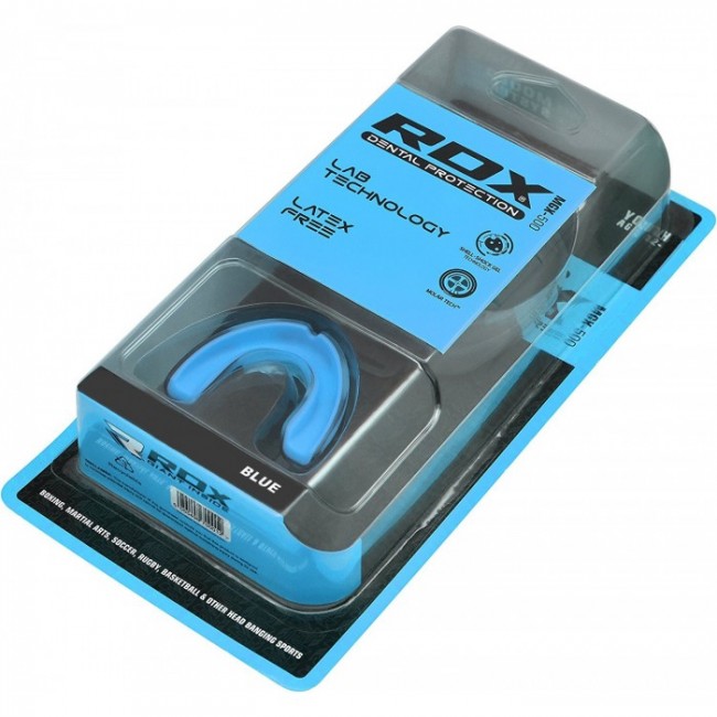 Капа боксерская RDX GEL 3D Elite Blue