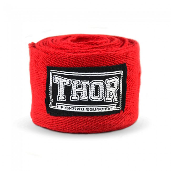 Бинт еластичний THOR 400 см. / Червоний Бинт еластичний THOR 400 см. / Червоний