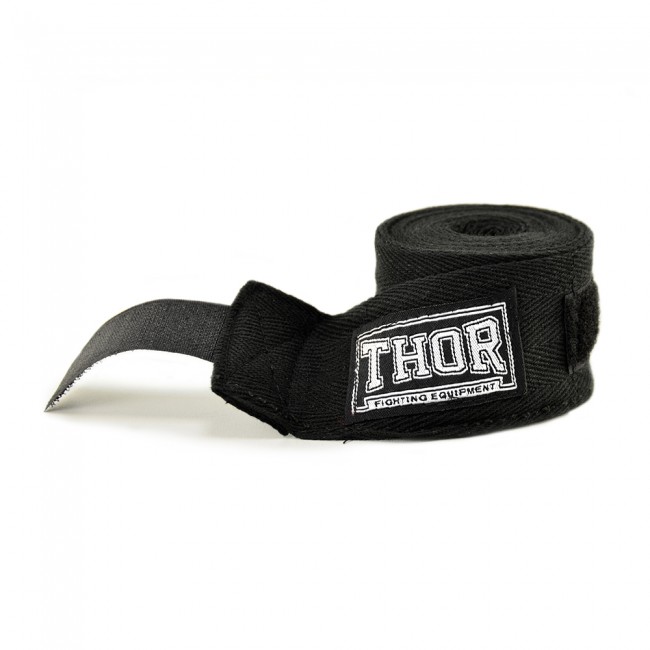 Бинт эластичный THOR 400 см. /черный