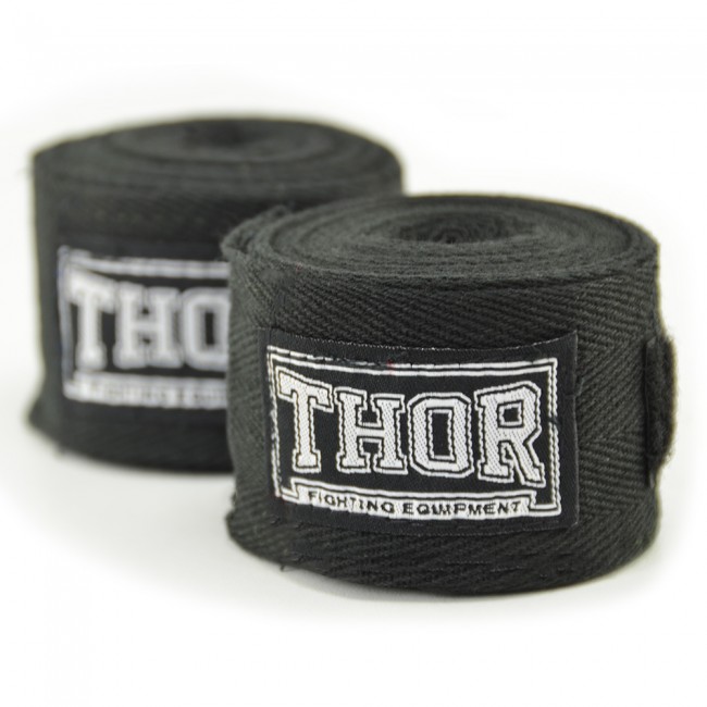 Бинт эластичный THOR 400 см. /черный