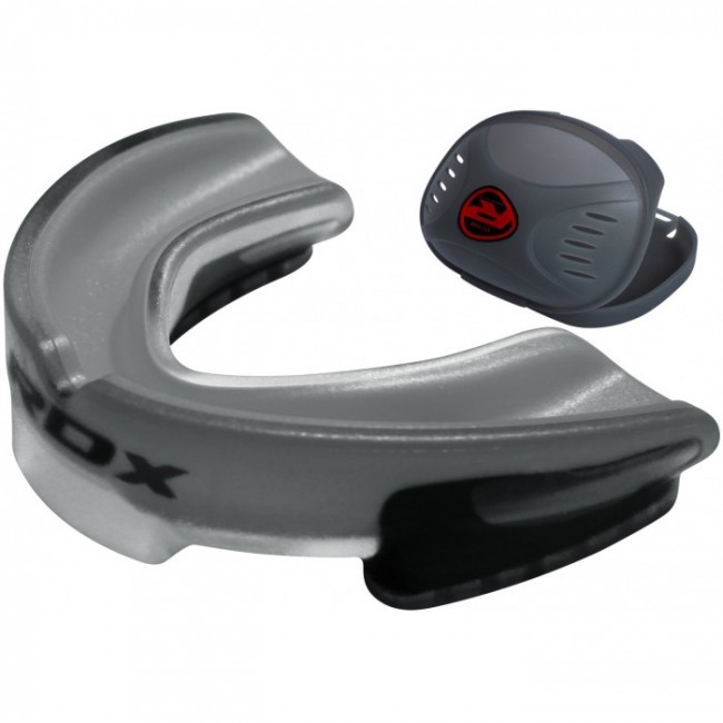 Капа боксерська RDX GEL 3D Elite Grey Junior Капа боксерська RDX GEL 3D Elite Grey Junior