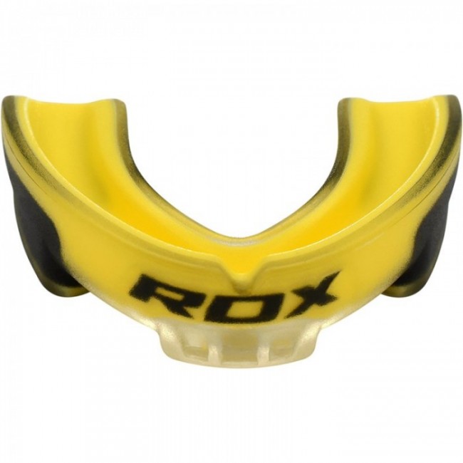Капа боксерская RDX GEL 3D Elite Yellow Junior
