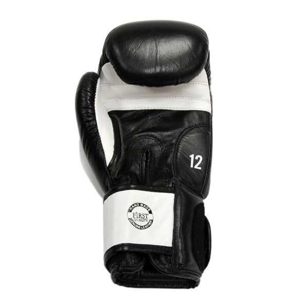 Боксерські рукавички THOR SPARRING (PU) BLK / WH 12 oz.