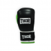 Боксерские перчатки THOR TYPHOON 14oz /Кожа /черно-зелено-белые