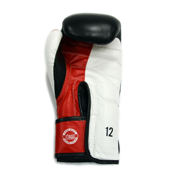 Боксерские перчатки THOR ULTIMATE (Leather) W/B/R 12 oz.