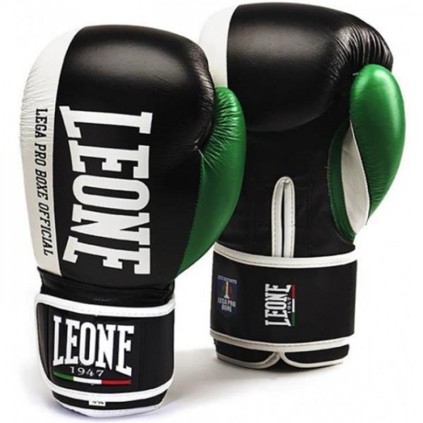 Боксерские перчатки Leone Contender Black 12 ун.