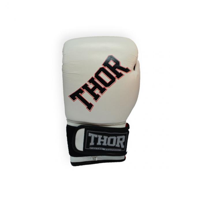 Боксерські рукавички THOR RING STAR 14oz / PU / біло-червоно-чорні