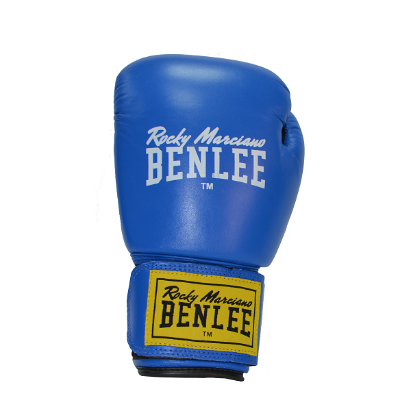 Перчатки боксерские Benlee FIGHTER 10oz /Кожа /сине-черные