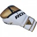 Боксерские перчатки RDX Rex Leather Gold 16 ун.