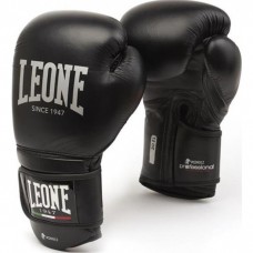 Боксерские перчатки Leone Professional Black 14 ун.