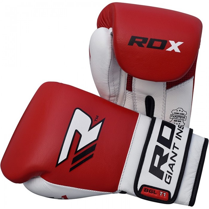 Боксерские перчатки RDX Pro Gel Red 10 ун.