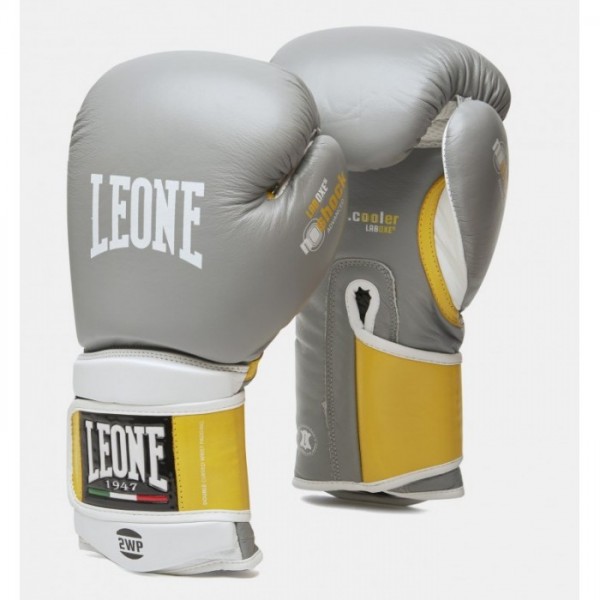 Боксерські рукавички Leone Tecnico Grey 16 ун.