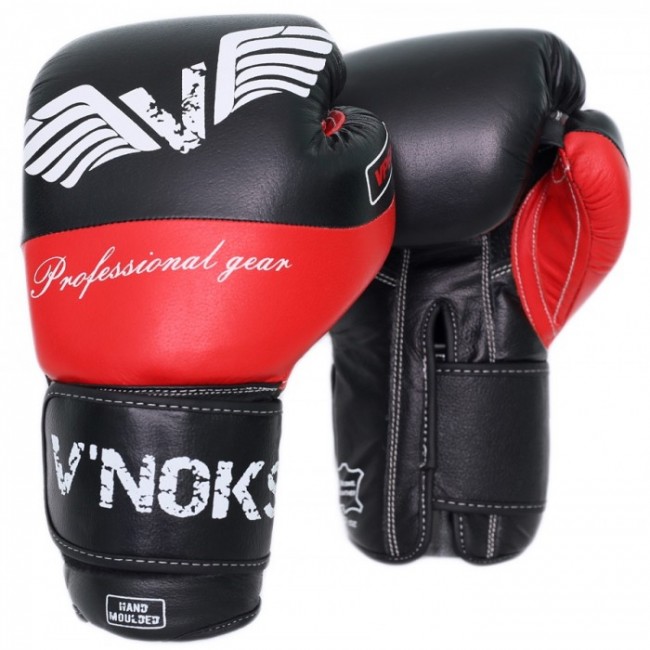 Боксерские перчатки V`Noks Potente Red 12 ун.