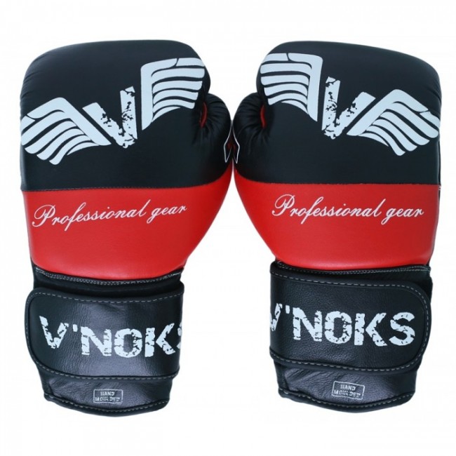 Боксерские перчатки V`Noks Potente Red 12 ун.