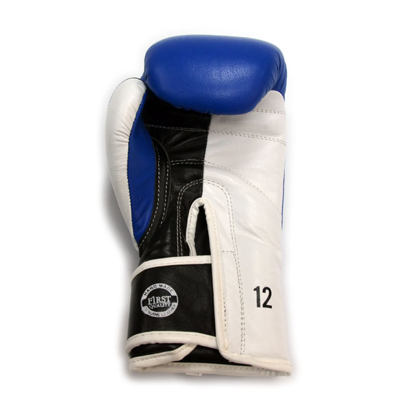Боксерские перчатки THOR ULTIMATE (Leather) B/B/W 14 oz.