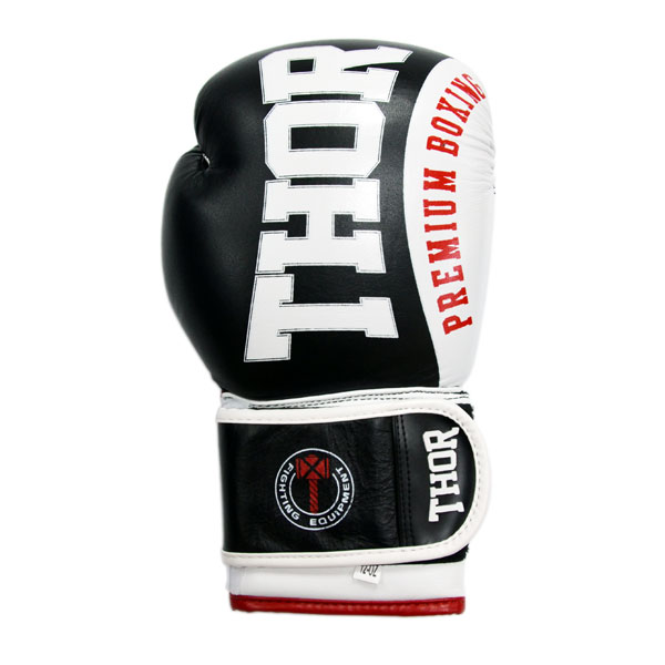 Боксерські рукавички THOR SHARK (PU) BLK 12 oz.