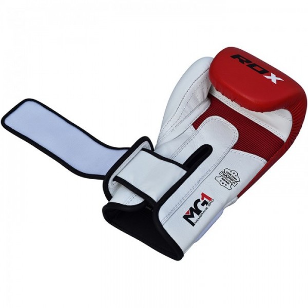 Боксерські рукавички RDX Pro Gel Red 12 ун.