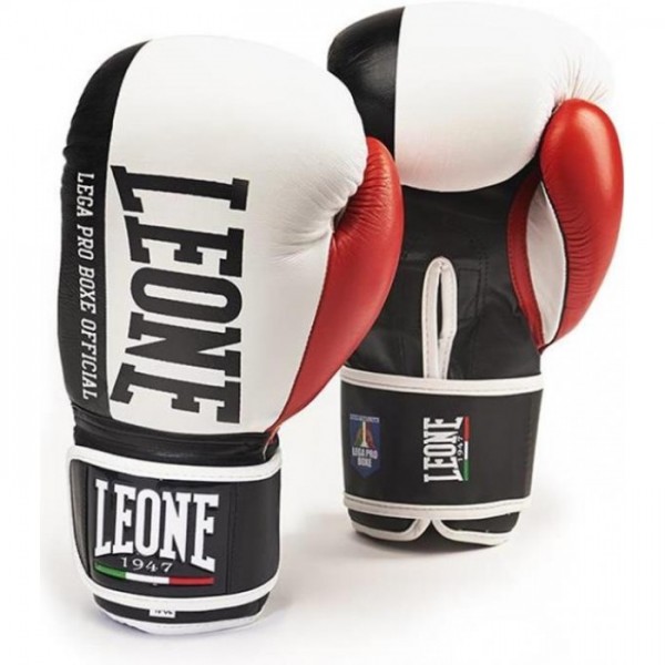 Боксерские перчатки Leone Contender White 12 ун.