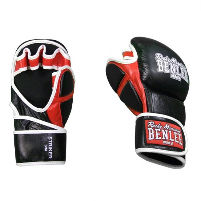 Рукавички Benlee MMA STRIKER / L / XL / Шкіра / чорні