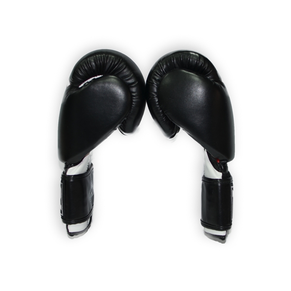 Боксерські рукавички THOR RING STAR 16oz / PU / чорно-біло-червоні