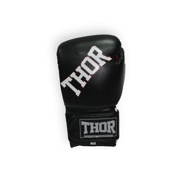 Боксерські рукавички THOR RING STAR 16oz / PU / чорно-біло-червоні