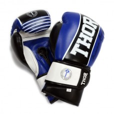 Боксерські рукавички THOR THUNDER (PU) BLUE 16 oz.