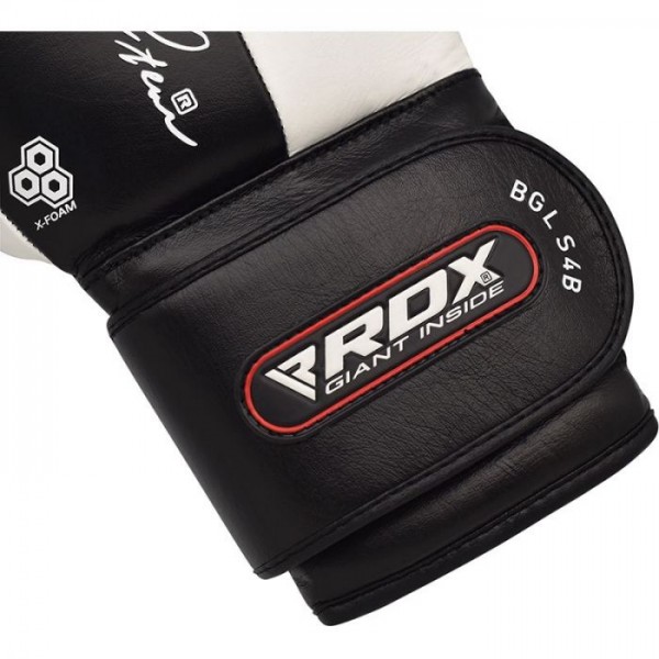 Боксерские перчатки RDX Black Pro 16 ун.