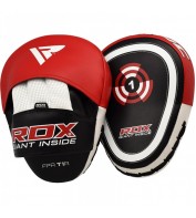 Лапи боксерські RDX Gel Focus Red