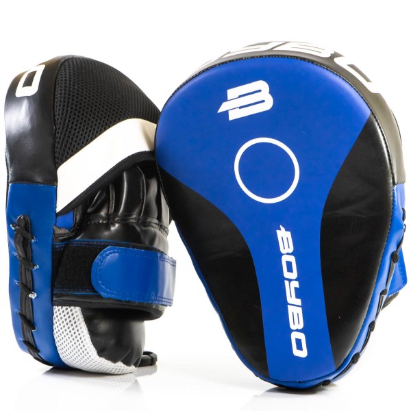 Боксерські лапи BoyBo Precision (FLEX) сині LF-740