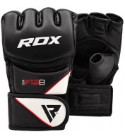 Рукавички ММА RDX Rex Leather Black L